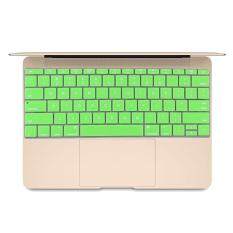 Soft 12 inch Silicone Keyboard Protective Cover Skin for new MacBook, American Version(Green) Malaysia