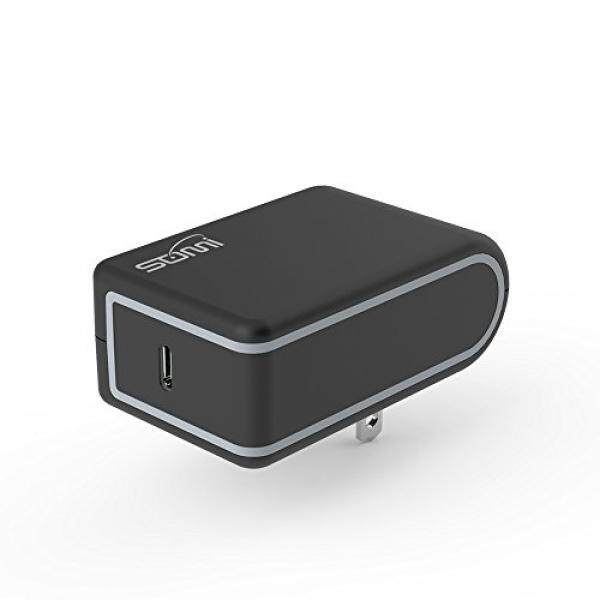 Somi 24 W USB Type-c PD Daya Delivery Dinding Pengisi Daya, terbaru Usb C Cepat Pengisian dengan Steker Lipat, Perjalanan Pengisi Daya, untuk MacBook/Pro, Nintendo Sakelar, iPhone X 8, Samsung Note 8 dan Banyak Lagi, Tidak Ada Port USB-Internasional