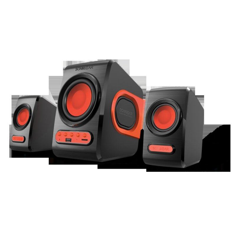Sonic Gear Quatro V Speaker - Festive Red Malaysia