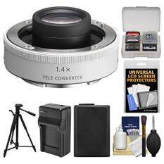 Sony 1.4x E-Mount Teleconverter Lens with NP-FW50 + Charger + Tripod + Kit for Alpha A7, A7R, A7S Mark II, A5100, A6000, A6300 Cameras