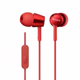 Sony Mdr Ex150ap Red Earphone Headphone Mdr Ex150ap R Original