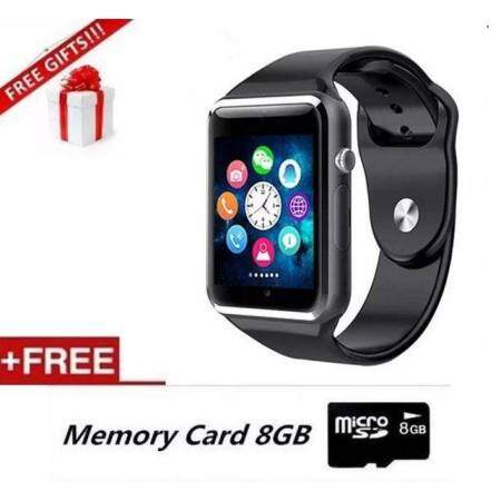 กีฬาบลูทูธ A1 นาฬิกาแอนดรอยด์อัจฉริยะ Electronics กันน้ำ SmartWatch - INTL