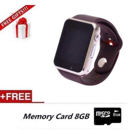 กีฬาบลูทูธ A1 นาฬิกาแอนดรอยด์อัจฉริยะ Electronics กันน้ำ SmartWatch - INTL