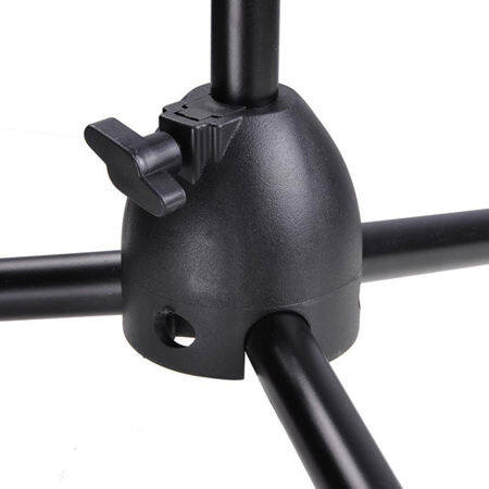 UPTOP Stage Stand for Microphone Boom Floor-type Microphone Mic Stand W/ Two Clips