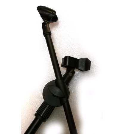UPTOP Stage Stand for Microphone Boom Floor-type Microphone Mic Stand W/ Two Clips