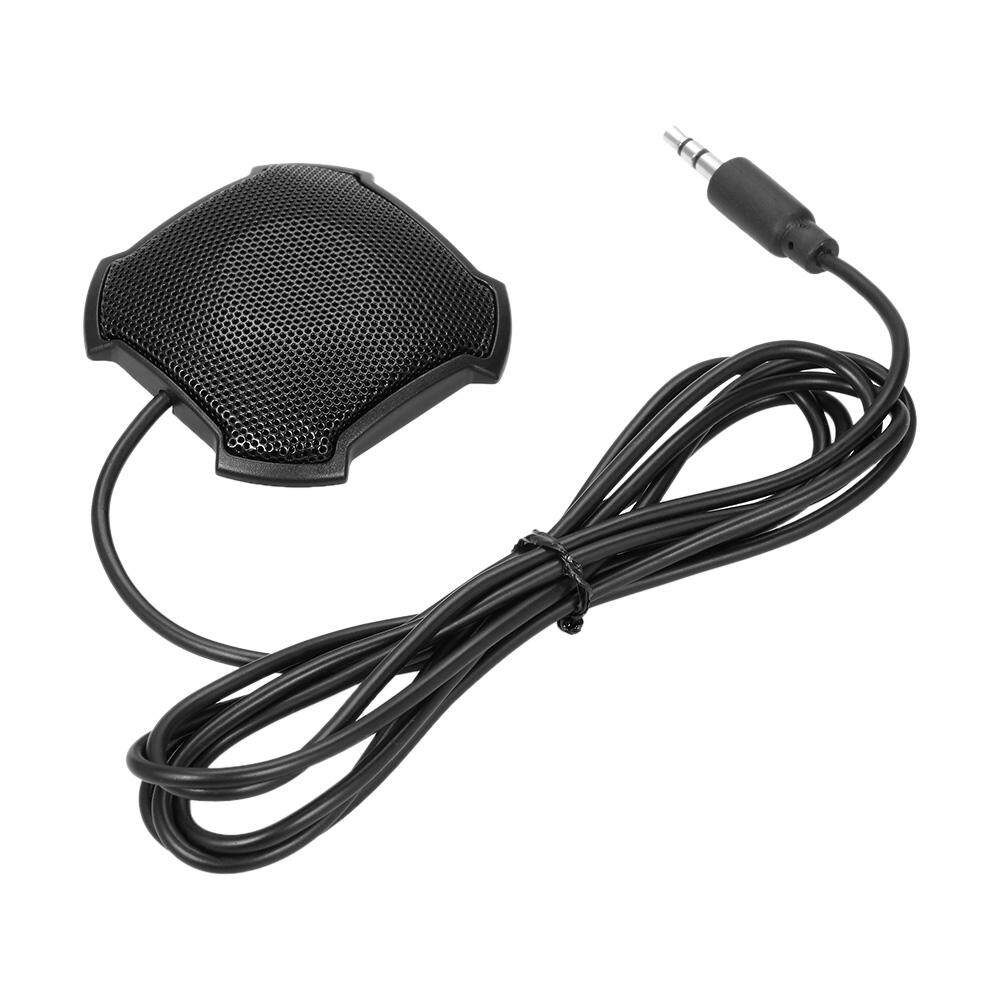 Stereo Omnidirectional Condenser Microphone Mic 3.5mm Connector for Meeting Business Conference Desktop Computer - intl