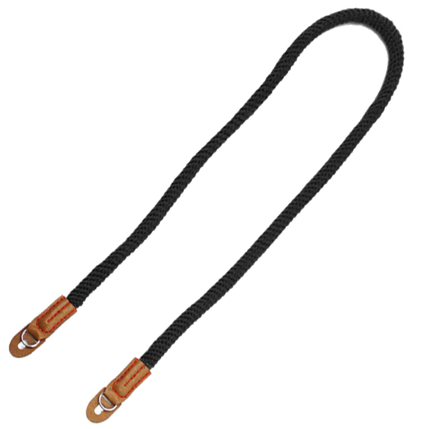 HDL Stylish Elegant CottoCamera Shoulder Neck Strap Belt for Mirrorless Digital Camera Leica CanoFuji NikoOlympus Panasonic Pentax Sony 39inch Long Style Black