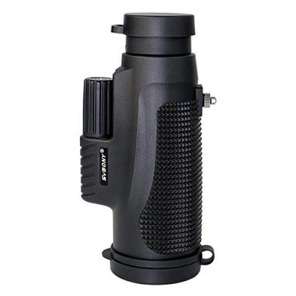 SVBONY SV-11 Monocular Scope 10 × 42 Waterproof Fogproof Fokus Tangan Tunggal Outdoor IPX7 untuk Menembak Berburu Burung Menonton Perjalanan Hiking Konser-Intl