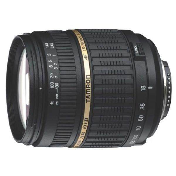 Tamron AF 18-200 Mm F/3.5-6.3 XR Di II LD Aspherical (IF) makro Lensa Variabel untuk Canon Digital Kamera SLR (Model A14E)-Versi Internasional (Tidak Ada Garansi)-Intl