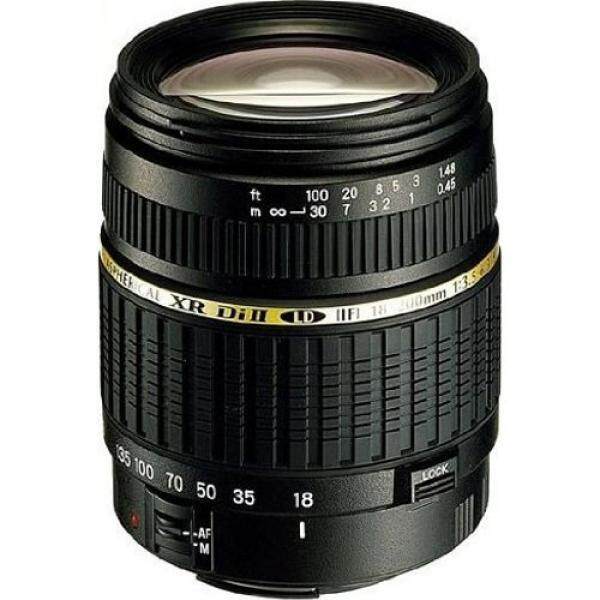 Tamron Auto Fokus 18-200 Mm F/3.5-6.3 XR Di II LD Aspherical (IF) makro Lensa Variabel untuk Canon Digital Kamera SLR (Model A14E)-Intl