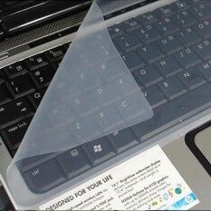 Teekeer Clear White Universal Silicone Keyboard Protector Skin Cover For 14 Inch Laptop Notebook Malaysia