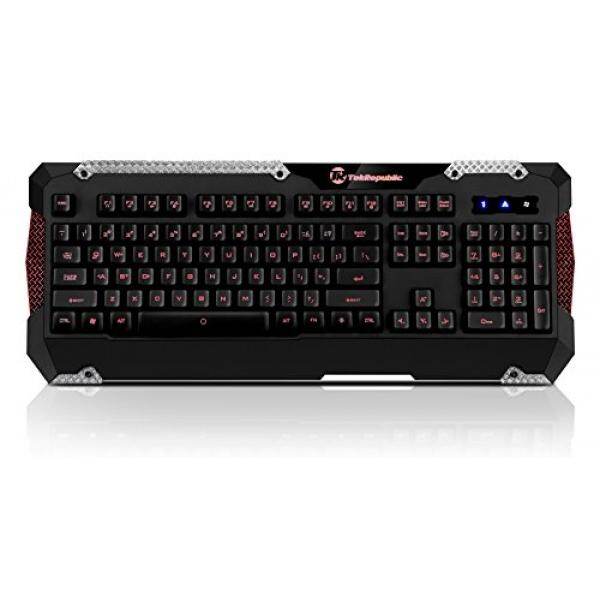 Tek Republic TK Pro Backlit USB Gaming Keyboard 3 illuminate color