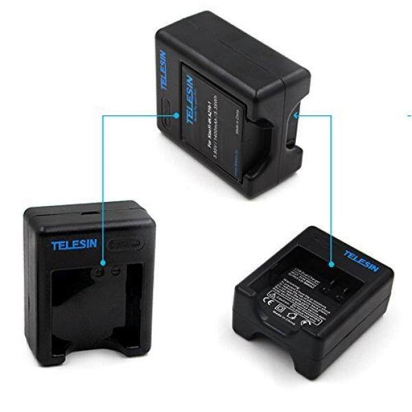 TELESIN USB Dual Ladeger? T F? R Xiaomi Yi 4 K Aksi Olahraga Kamera 2-Intl
