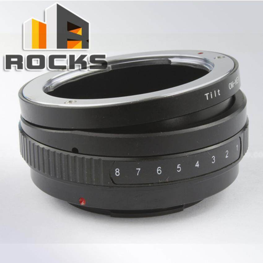 Tilt Adaptor Lensa Cocok untuk Olympus-NEX untuk Sony E Gunung NEX ForNEX-C3 NEX-3 A5000 A3000 NEX-VG10 NEX-VG20-Intl
