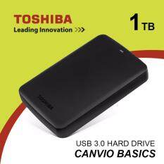 Toshiba 1TB Canvio Basics 30 USB Portable External Hard Drive Disk HDD Black
