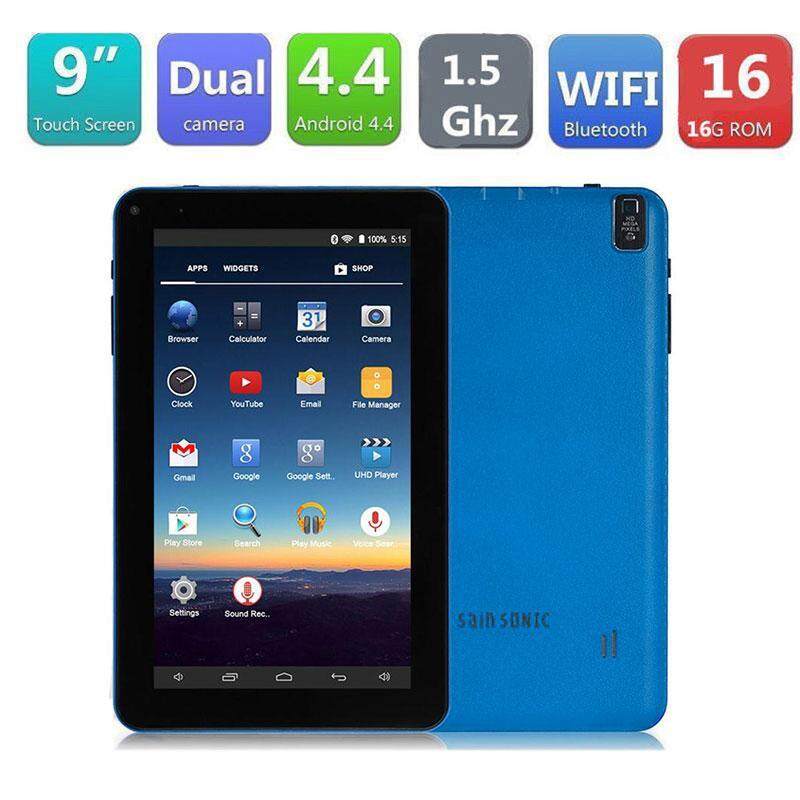 Triumphant Hot Sell Free Shipping 9 Android4.4 KitKat A33 Quad Core 1G+ 16GB Pad Dual Camera Wifi Tablet PC Pink