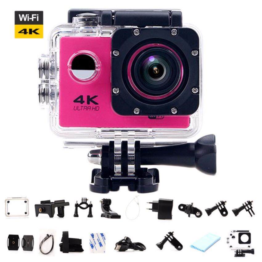 Ultra HD 4 K WIFI Kamera Aksi Olahraga DV LCD 170D Len Kamera Helm Bawah Air Menyelam Tahan Air Camcorder Pro 1080 P 16MP Kamera -Intl