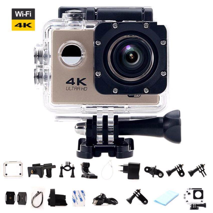 Ultra HD 4 K WIFI Kamera Aksi Olahraga DV LCD 170D Len Kamera Helm Bawah Air Menyelam Tahan Air Camcorder Pro 1080 P 16MP Kamera -Intl