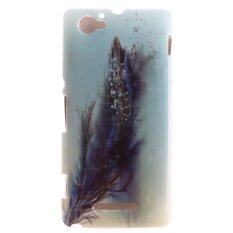 Ultra Pelindung Ramping Cocok Ponsel TPU Lembut Casing Belakang Tutup untuk Sony Xperia M C1905 (Biru Bulu)