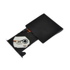 Umiwe Portable External DVD Drive USB 3.0 Slim CD±RW CD DVD ROM For Windows Mac OS, Computer Accessories(Black)