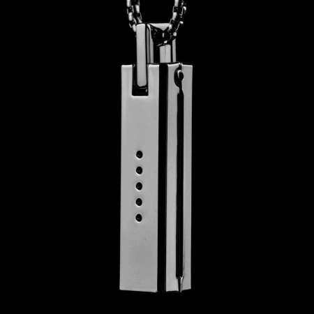Unique Metal Necklace Pendant Magnetic Holder Chain For Fitbit Flex 2 Flex2 Band