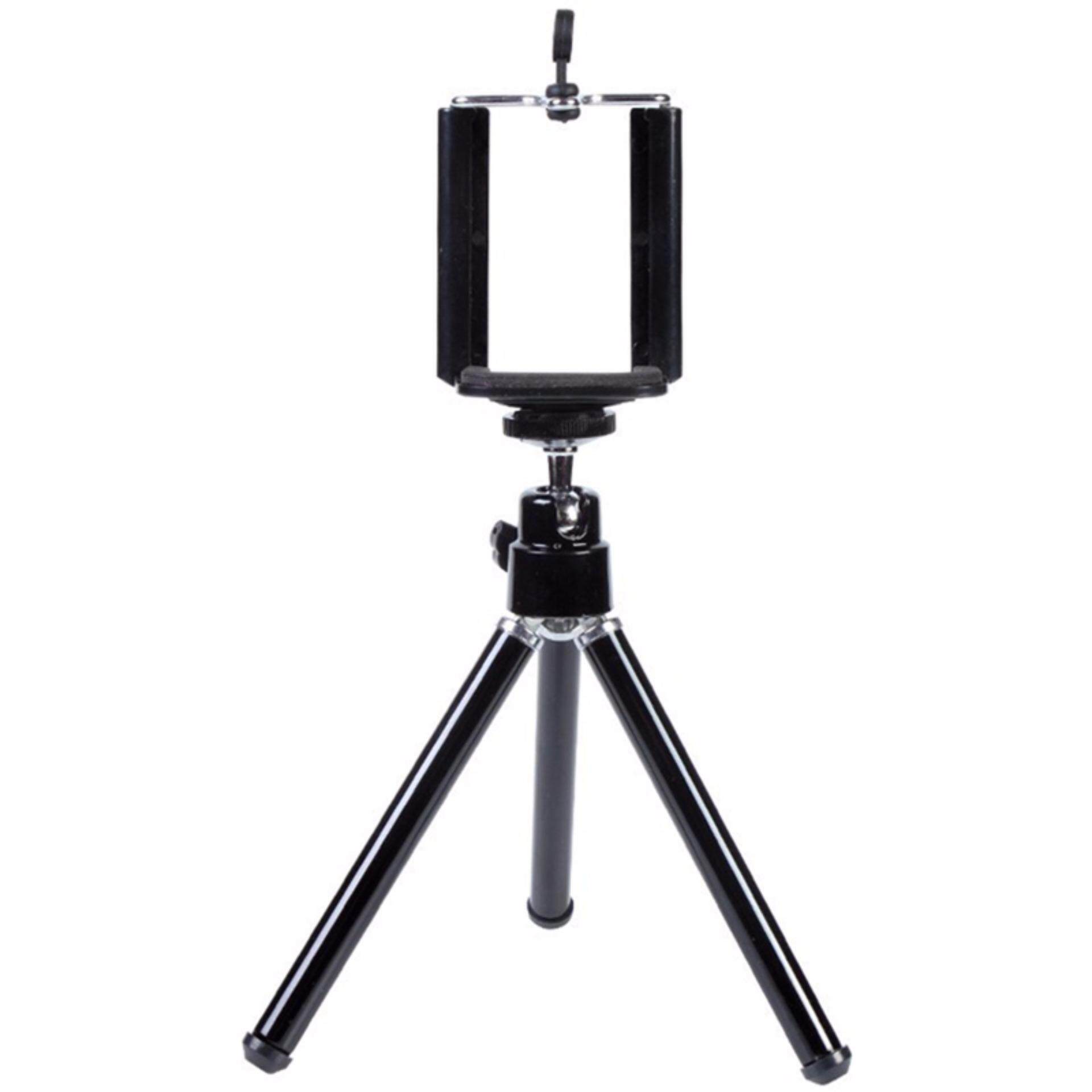 SOUTH RISE Universal 360 Degree Roating Phone Holder Camera Tripod Stand Car Phone Holder for mobile iphone 7plus 5s xiaomi yi gopro camera - intl