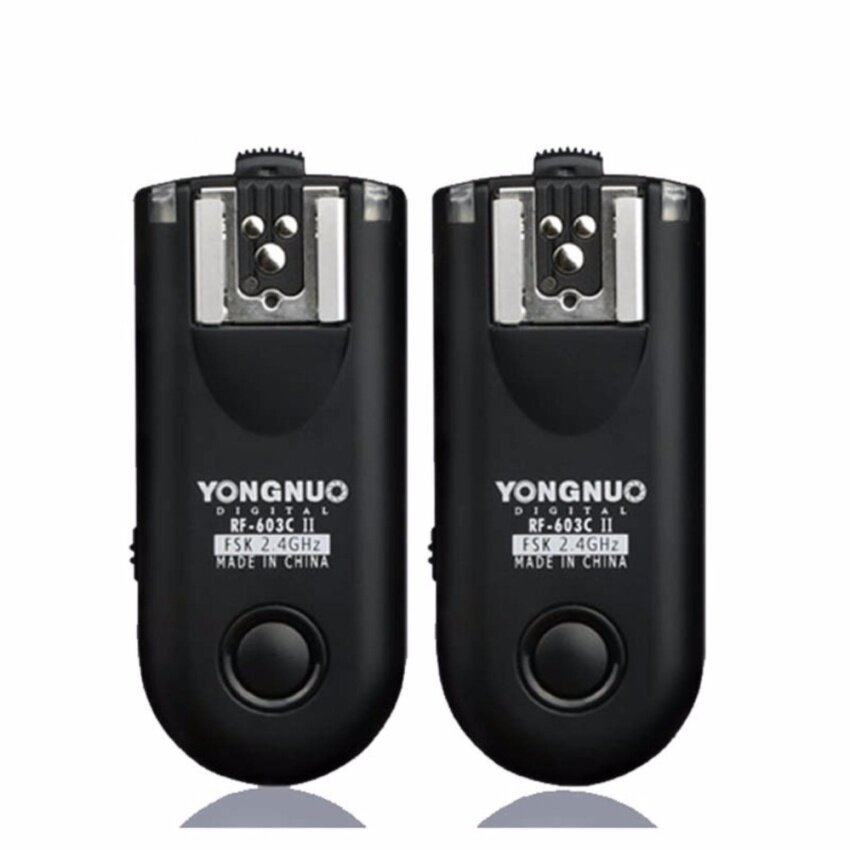 Upgrade RF-603 II C1 Blitz Pelatuk/Rana Rana Releasetransceiver Perlengkapan untuk Canon 70D 60D 300D350D 400D 450D 500D 550D 600D650D 700D 1000D 1100D G10 G11 G12-Internasional