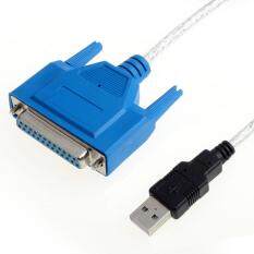 USB 2.0 To Parallel IEEE 1284 Centronic 25 Pin DB25 Printer Adapter Cable