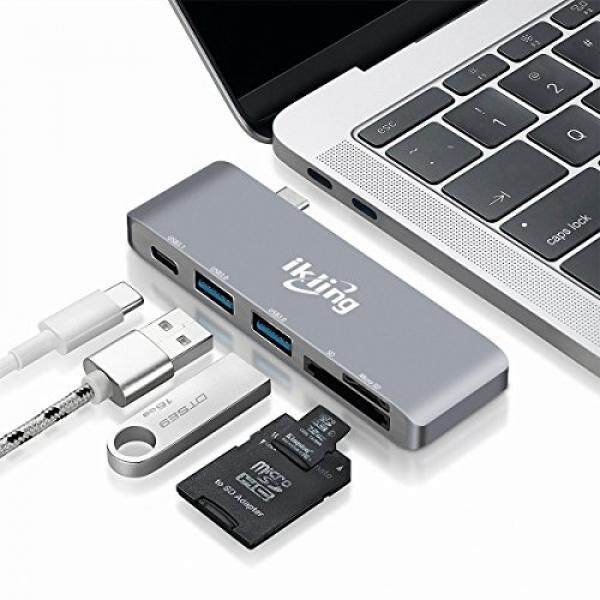 USB C Hub Multiport Adapter ? ikling ᆪᄄ2018 New DesignᆪᄅPortable Combo Hub with USB C Charging Port 2 USB 3.0 Ports SD/TF Card Reader for MacBook Pro Lenovo Asus Google Pixel USB Type C Device Owner - intl