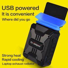 USB V6 Exhaust Laptop Cooler15.6 inch / 14 inch Computer Universal Fan Machine Air-cooled Exhaust Malaysia
