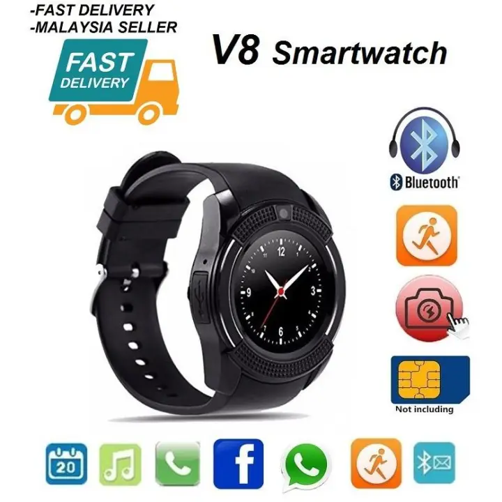 v8 smart watch waterproof