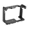 กล้องวีดีโอ CAGE Stabilizer อะลูมินัมอัลลอยสำหรับ Panasonic GH5/GH4 DSLR Mount มอนิเตอร์ไมโครโฟนไฟ LED ฟิล์มทำอุปกรณ์เสริม