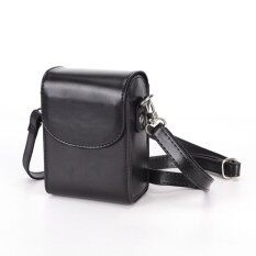 Vintage Leather Camera Case Bag For SONY RX100III RX100M3 Black