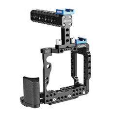 Voking Aluminum Alloy VK-XT2K Camera Video Cage & Top Handle with Detachable and Top Handle Quick Release Plate for Fujifilm X-T2