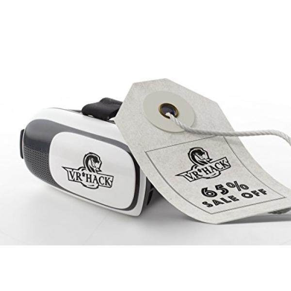Vr Virtual Reality 3D Kacamata Set Kepala Aspherical Definisi Tinggi Lensa Resizable Penuh Cocok Tali Berbobot Ringan Tubuh Meningkatkan Perawatan Mata + luar Biasa Lingkungan Transmisi Teknologi IOS/Android-Intl