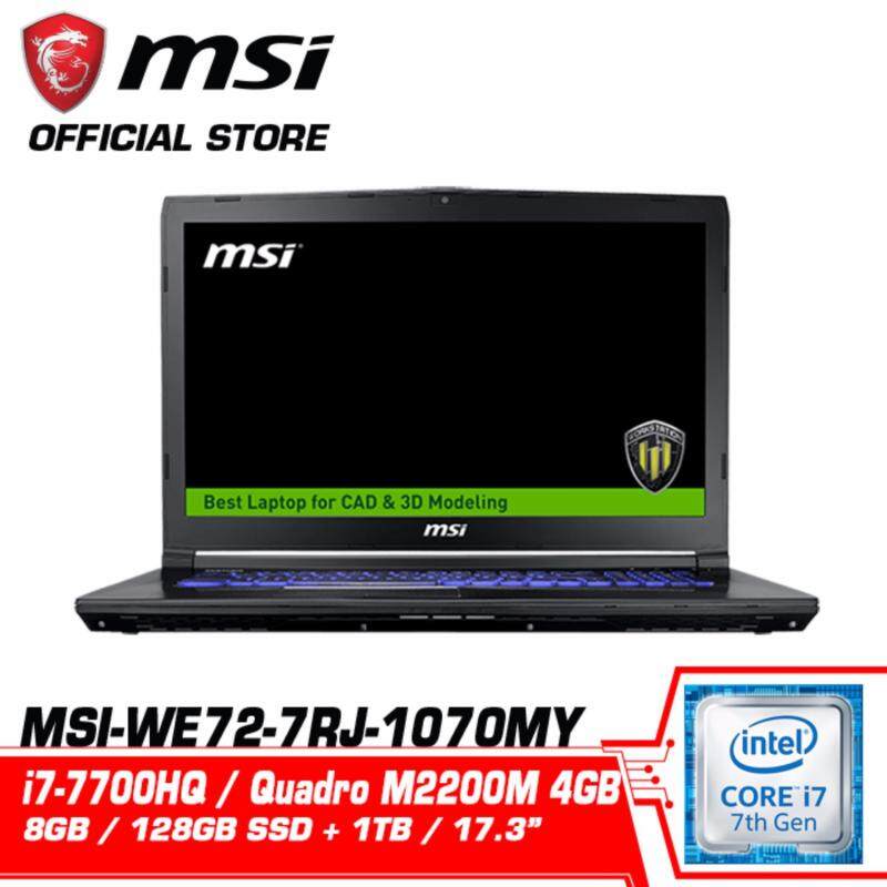 WE72 7RJ 1070MY (QUADRO M2200 4GB GDDR5) (Pre-Order 6-8 Week) Malaysia