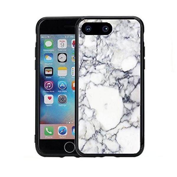 White Marbel Print For Iphone 7 Plus (2016) & Iphone 8 Plus (2017) (5.5) Case Cover By Atomic Market - intl