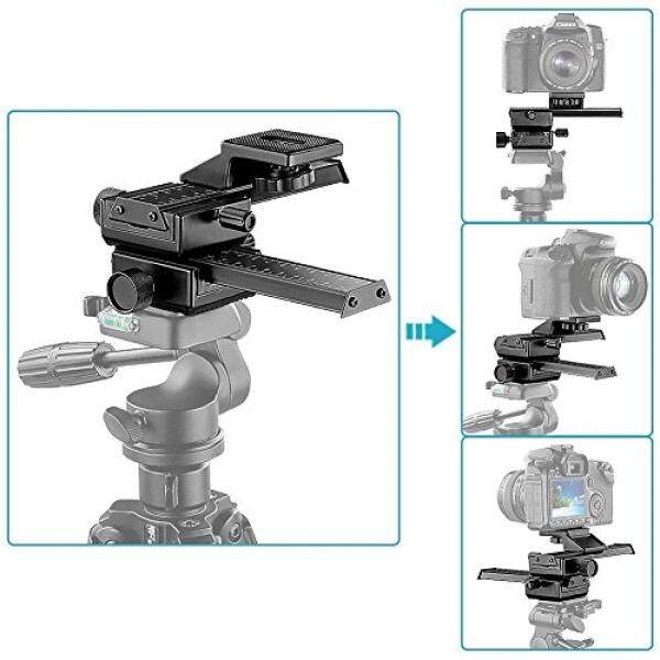 Winotar 4 WAY Fokus Makro Rel Penggeser dengan Standar 1/4