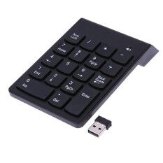 Wireless 2.4G Mini 18-keys Num Pad Numeric Number Keyboard for Laptop Malaysia