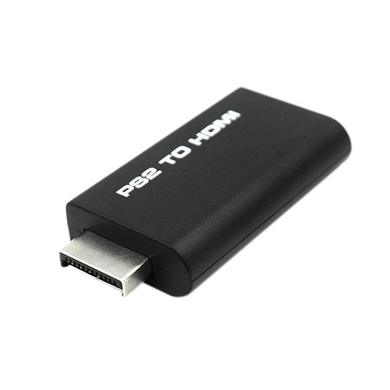 YBC PS2 untuk Adaptor Konventer HDMI dengan 3.5 Mm Jack Audio Outpu + 3 Mhdmi Kabel