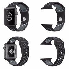 Yika Silikon Olahraga Gelang Tali untuk Apple Jam Tangan Tali Nike + Seri 2/1
