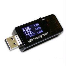 YingWei LCD USB Charger Doctor Capacity Current Voltage Detector Meter Voltmeter Ammeter Power Tester(Black) Malaysia