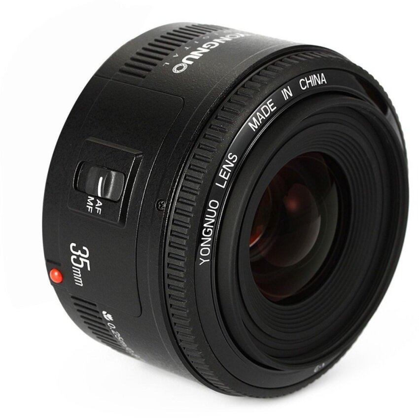 Yongnuo 35 Mm Lensa YN35mm F2 Lensa Lebar-Sudut Bukaan Besar Fixedauto Focus Lensa untuk Canon-Internasional