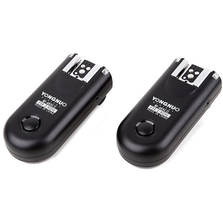 YongNuo New Wireless Shutter Release & Flash Trigger RF-603IIC1 for Canon DSLR 1100D / 1000D / 600D / 550D / 500D / 450D / 4 - intl