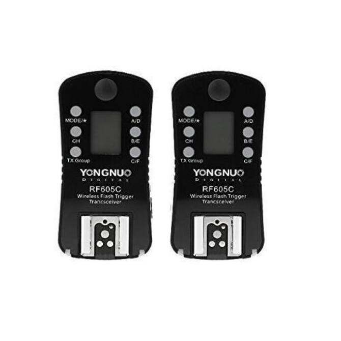 Yongnuo RF605C Nirkabel Pemicu Flash dan Pelepasan Rana untuk Canon DSLR 1D 7D 5D 10D 20D 30D 40D 50D Seri 60D 70D 400D 500D 600D 700D 1000D Seri-Internasional