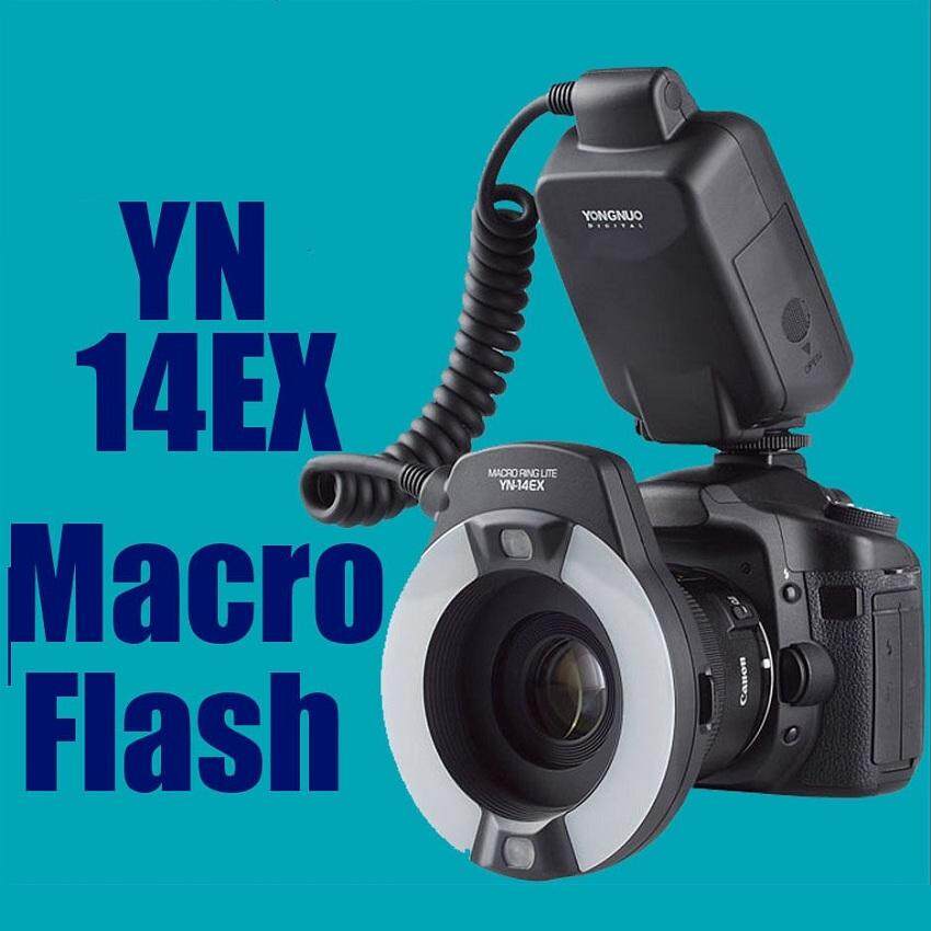 Yongnuo YN-14EX TTL Macro Ring LCD Flash for Canon 650D 6D 700D 100D 70D 1200D Cameras