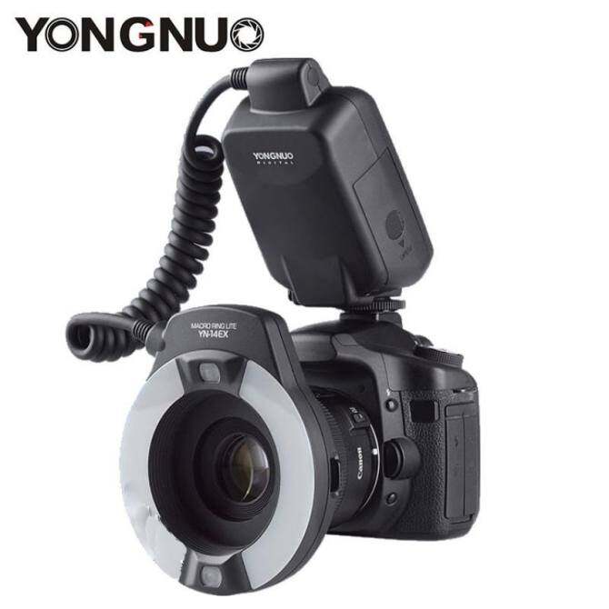 Yongnuo YN-14EX TTL Macro Ring Lite Flash Speedlite Light for Canon5Ds 5Dsr 760D 5D Mark III 6D 7D 60D 70D 700D 650D 600D - intl