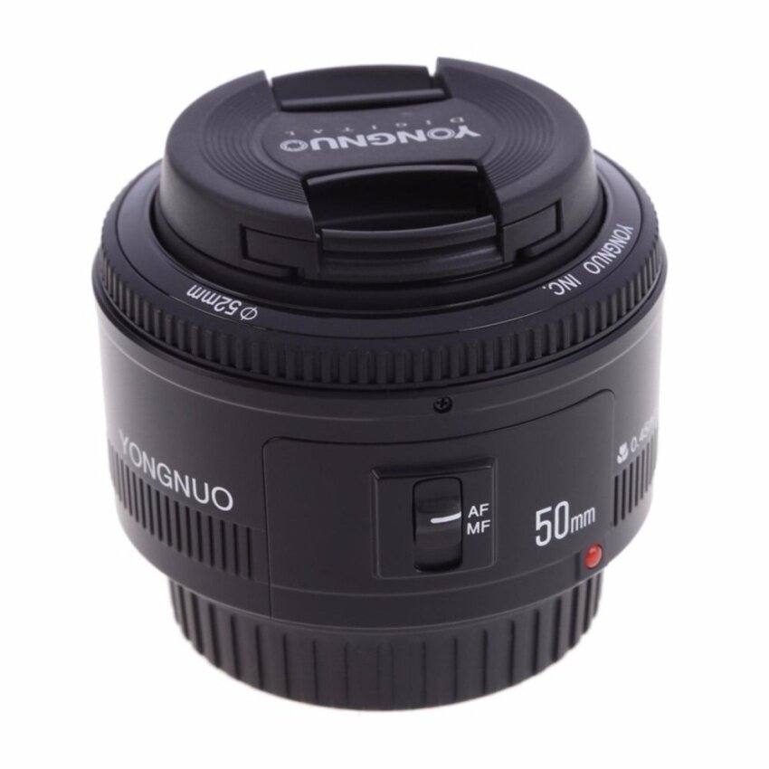 Yongnuo YN 50 Mm YN50mm F1.8 Lensa Aperture Besar Auto Lensa Fokus Forcanon EOS 60D 70D 5D2 5D3 7D2 750D Kamera DSLR -Intl