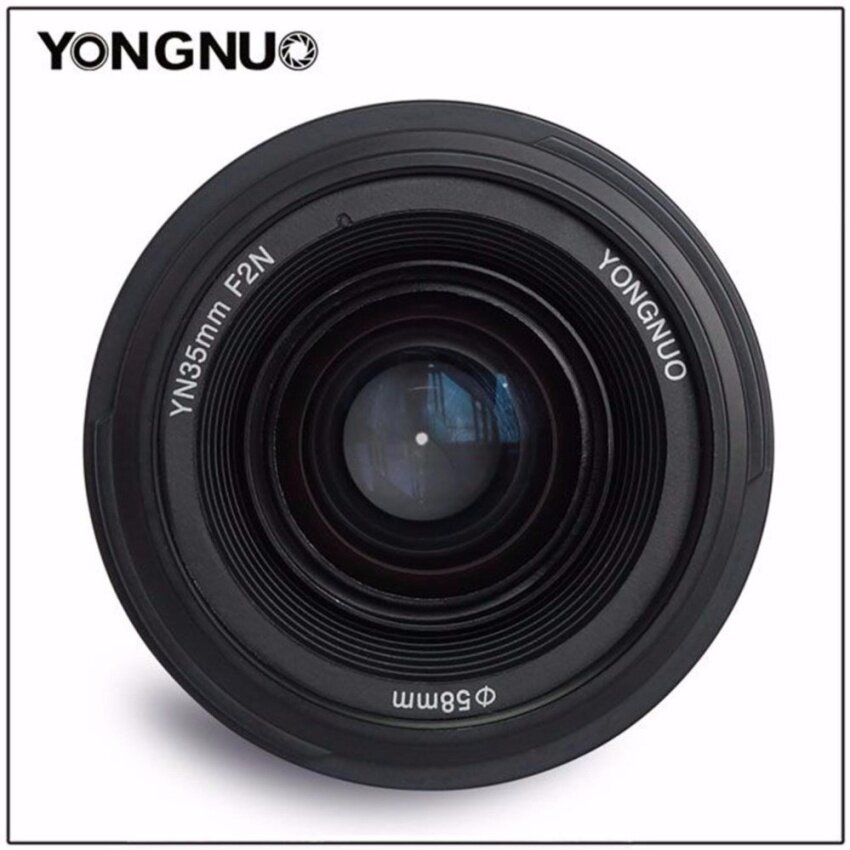 Yongnuo YN35mm F2.0 F2N Wide-Angle AF/Dana Tetap Lensa Fokus untuk Nikonf Mount D7100 D3200 D3300 D3100 D5100 d90 DSLR Kamera-Internasional
