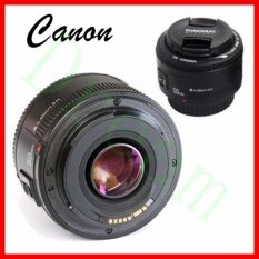 YongNuo YN50mm F1.8 Standar Lensa Utama Aperture Besar Auto Lensa Fokus untuk Canon EF Gunung Rebel DSLR Kamera
